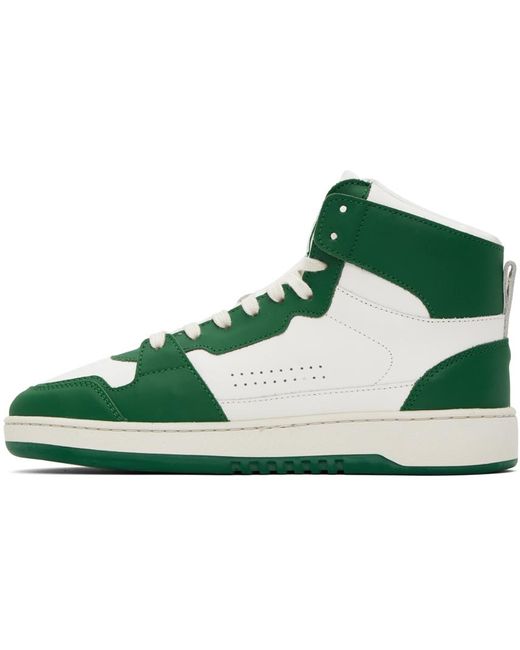 Axel Arigato Green Dice Hi Sneakers