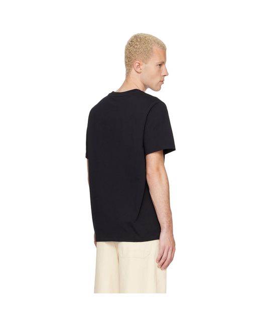 A.P.C. Black Standard 'Rue Madame' T-Shirt for men