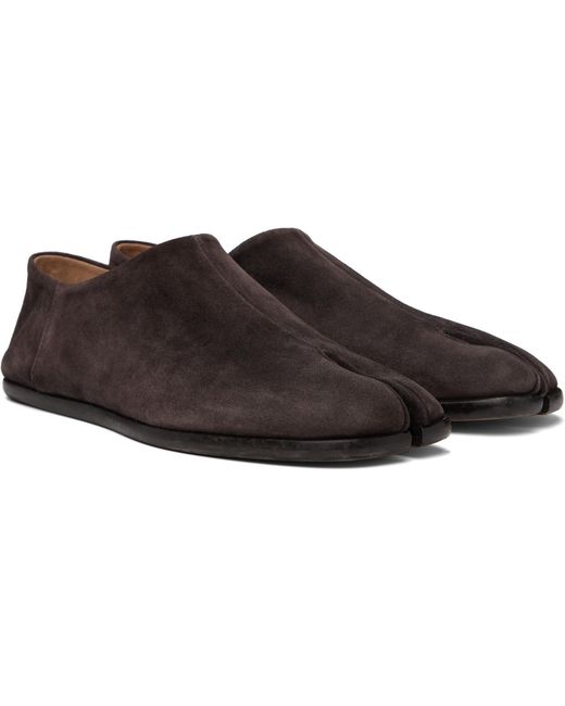 Maison Margiela Black Tabi Babouche Loafers for men