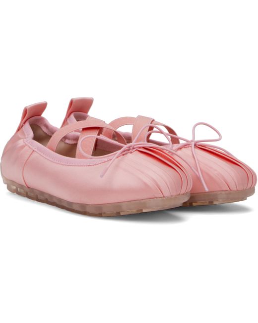 Ballerines Roses À Semelle Crantée Simone Rocha en coloris Pink