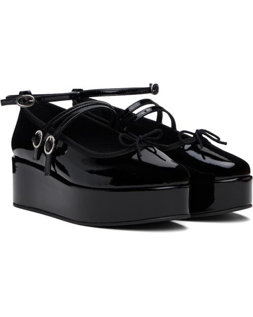 Chaussures De Style Charles Ix Cendrillon Noires À Plateforme Repetto en coloris Black