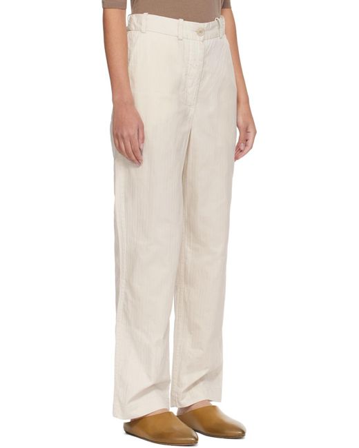 Casey Casey Natural Bee Trousers