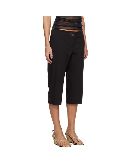 Paloma Wool Black Salin Trousers