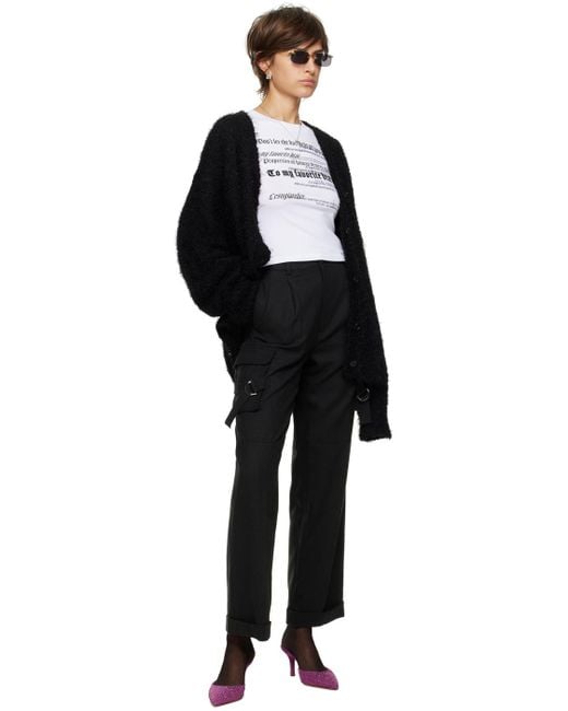lesugiatelier ブラック Cloud カーディガン Black
