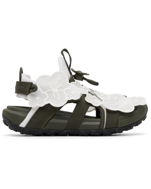 CECILIE BAHNSEN Black Khaki The North Face Edition Bekah Sandals