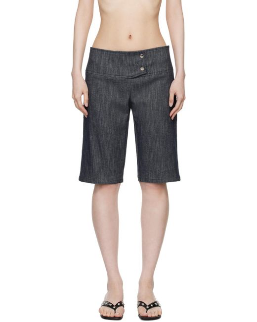 Paloma Wool Black Jue Shorts