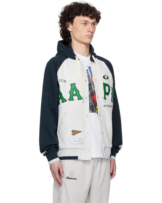 Aape By A Bathing Ape Multicolor Main Zip Up Jacket for men