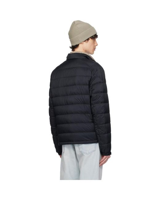 Moncler Black Selves Short Down Jacket for men