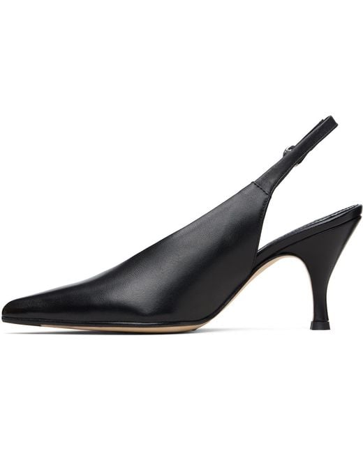 Aeyde Black Carla Heels