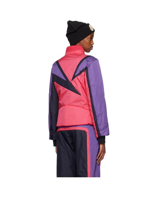 Palm Angels Multicolor Thunderbolt Ski Jacket