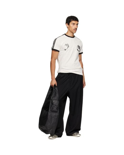 Y-3 White Off- Chito Edition Graphic Cali T-Shirt for men