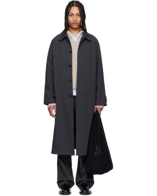 mfpen Black Installation Coat for men