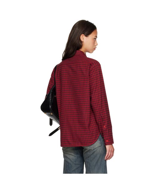 Balenciaga Red Standard Shirt