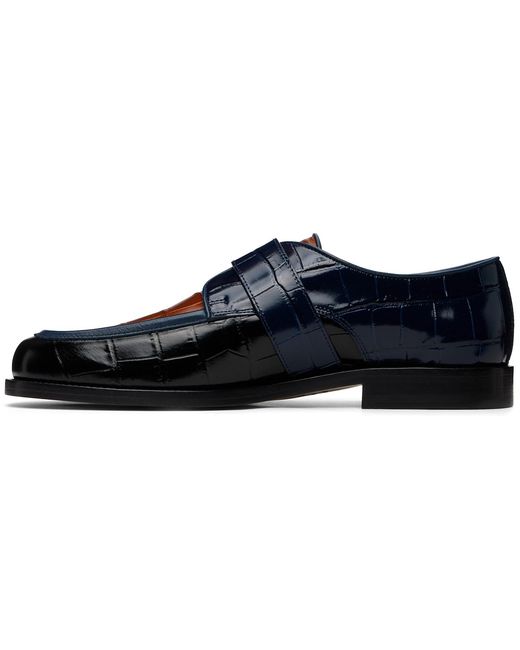 Marni Blue Bambi Buckle Loafers for men