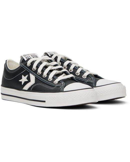 Converse Black Star Player 76 Fall Leather Sneakers for Men | Lyst