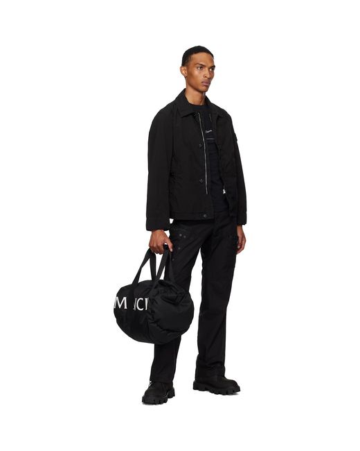 Moncler Black Peak City Ankle Boots for men