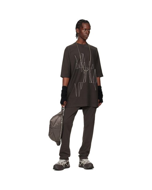 Rick Owens Black Moncler + Jogger Sweatpants for men