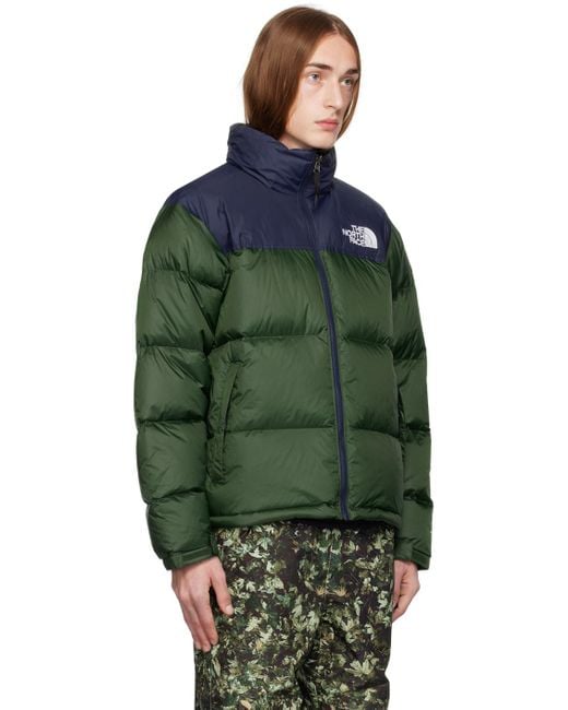The North Face Green 1996 Retro Nuptse Padded Jacket for men