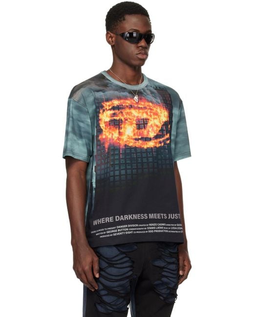 DIESEL Black T-Boxt-P2 T-Shirt for men