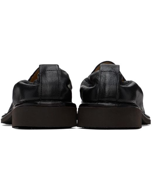Lemaire Black Soft Loafers for men