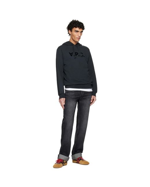 A.P.C. Black Rescue Jeans for men