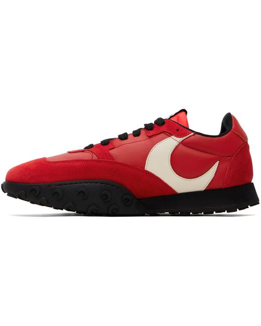 MARINE SERRE Red Ms Rise Sneakers for men