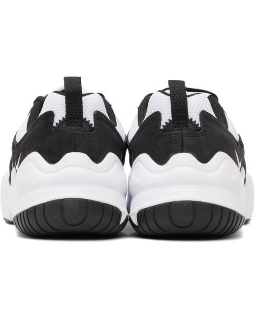 Nike Black & White Tech Hera Sneakers for Men | Lyst