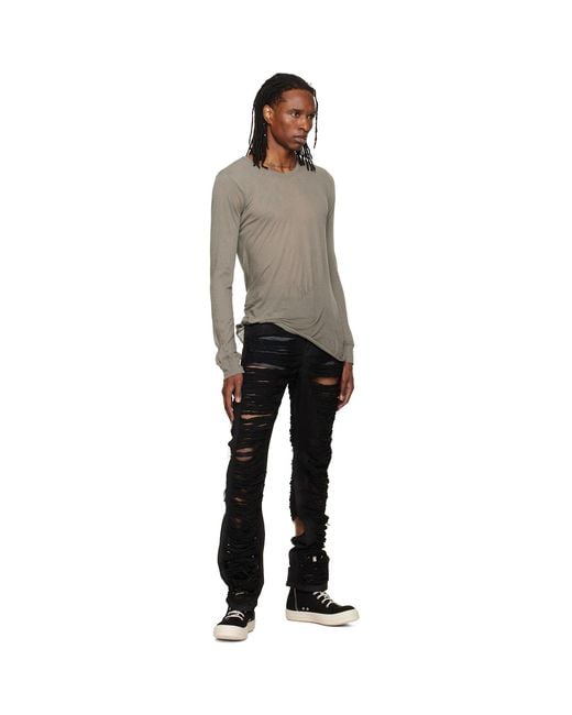 Rick Owens Black Tower Sneaks Sneakers for men
