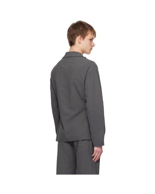 Uncertain Factor Black Voyager Blazer for men