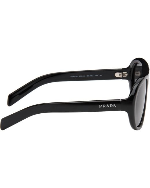 Prada Gray 'Prada Shadowplay' Sunglasses