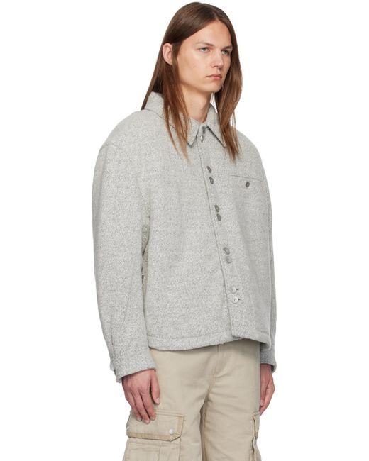 C2H4 Gray Cosey Jacket for men