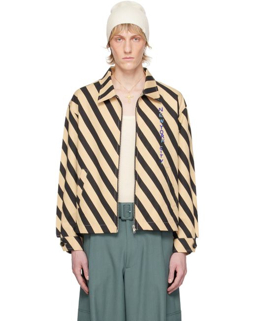 Bode Multicolor Domino Stripe Jacket for men