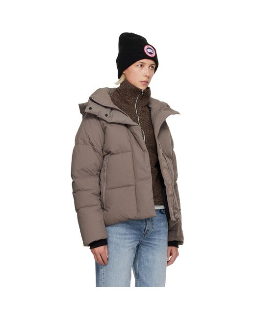 Canada Goose Brown Taupe Junction Down Jacket