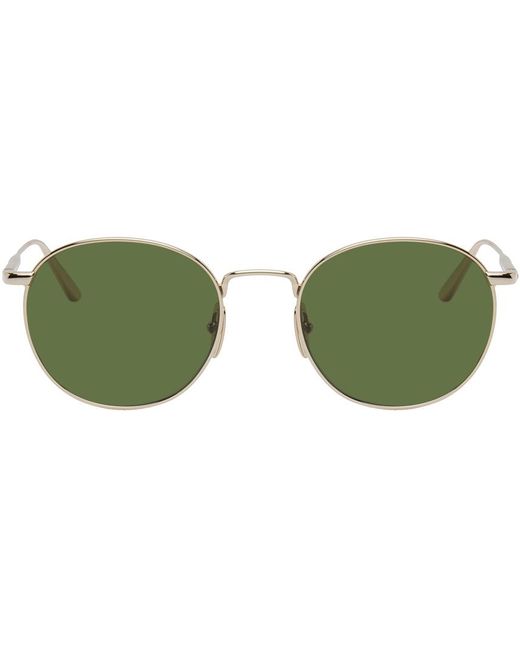 Chimi Green Round Sunglasses