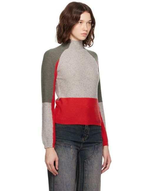 Eckhaus Latta Red Racer Turtleneck