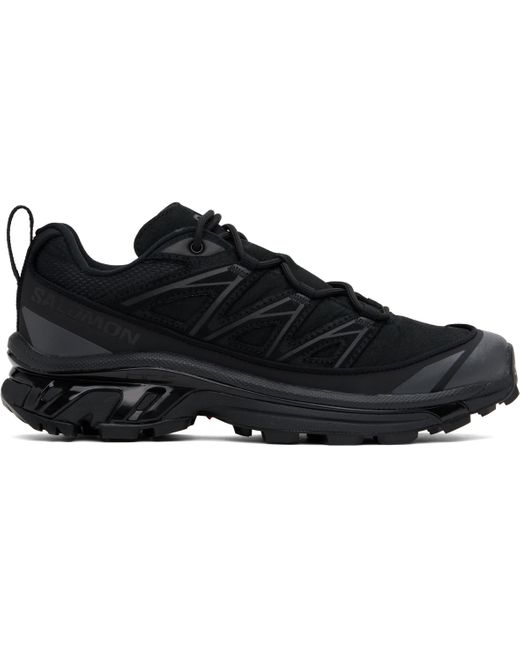 Salomon Black Xt-6 Expanse Leather Sneakers for men