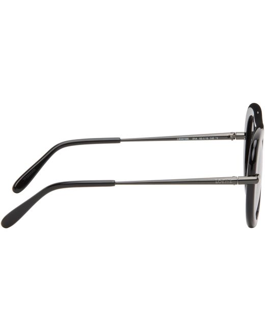Loewe Black Slim Sunglasses