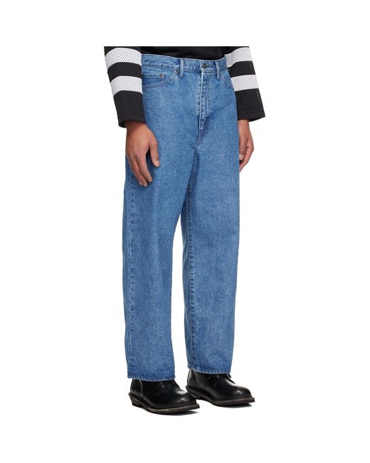 (w)taps 'Blues Straight' Jeans for men