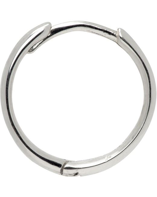 Sophie Buhai Metallic Intrinsic Hoop Single Earring for men