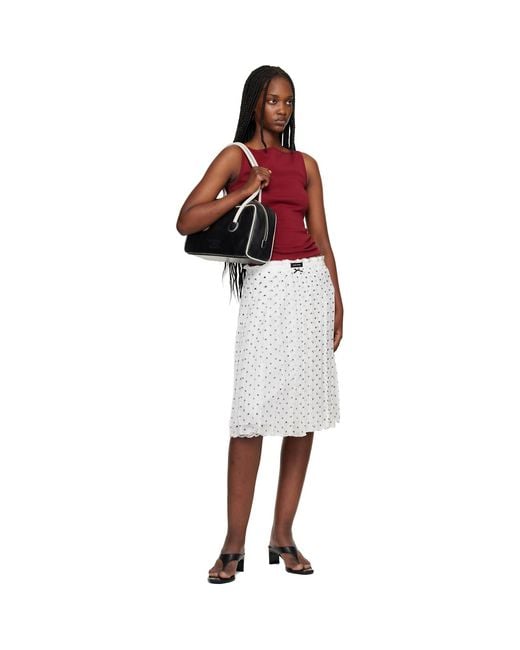 MARGE SHERWOOD Black Soft Boston Bag