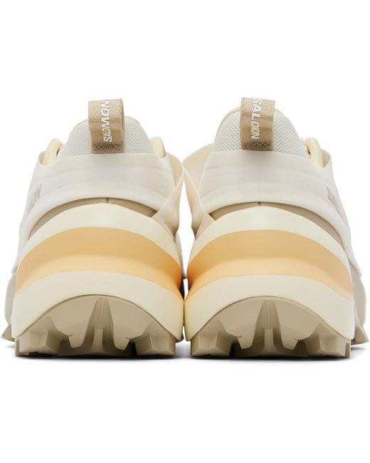 MM6 by Maison Margiela White Off- Salomon Edition Cross Dust Sneakers
