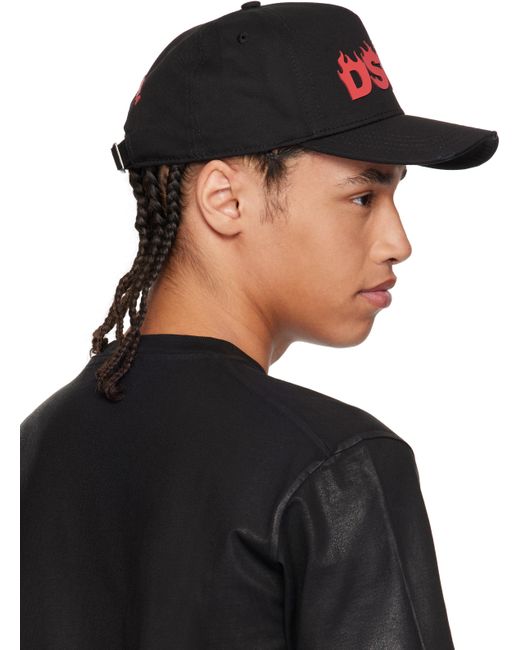 メンズ DSquared² ブラック 'Born Black