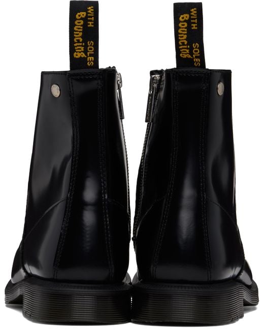 【関税込み】Dr. Martens ブラック Durrow サイドジップブーツ メンズ Dr. Martens Durrow サイドジップブーツ ブラック | Lyst