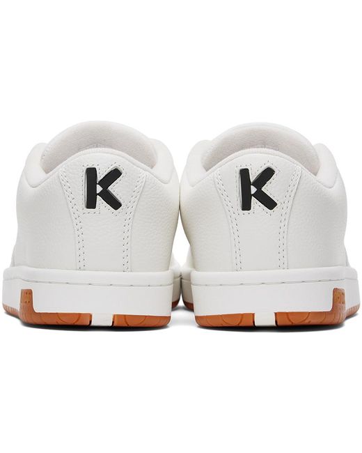 KENZO Black Off-white Dome Sneakers for men