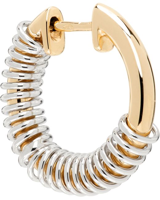 Rainbow K Metallic Versus Small Single Earring