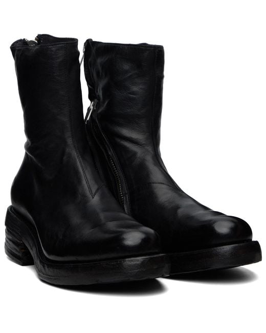 A Diciannoveventitre Black Kangaroo M110 Boots for men