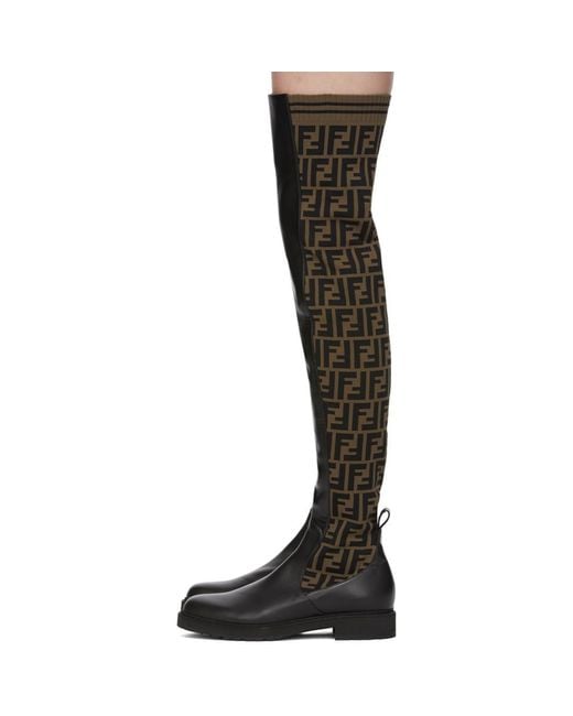 fendi tall boots