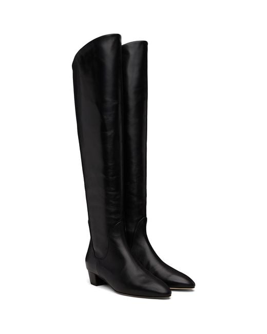 Aeyde Black Yonda Tall Boots