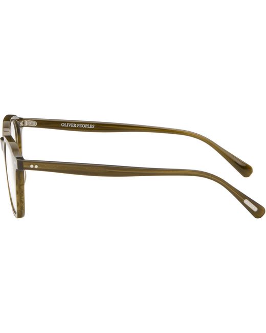 Oliver Peoples Black Arllett Glasses for men