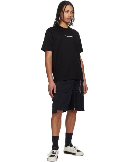 メンズ Mastermind Japan ブラック Skull カーゴショートパンツ Black